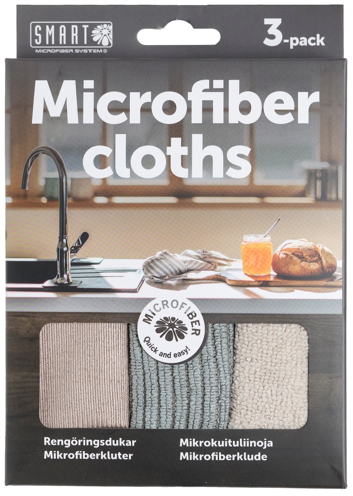 Microfiber klútar 3 stk