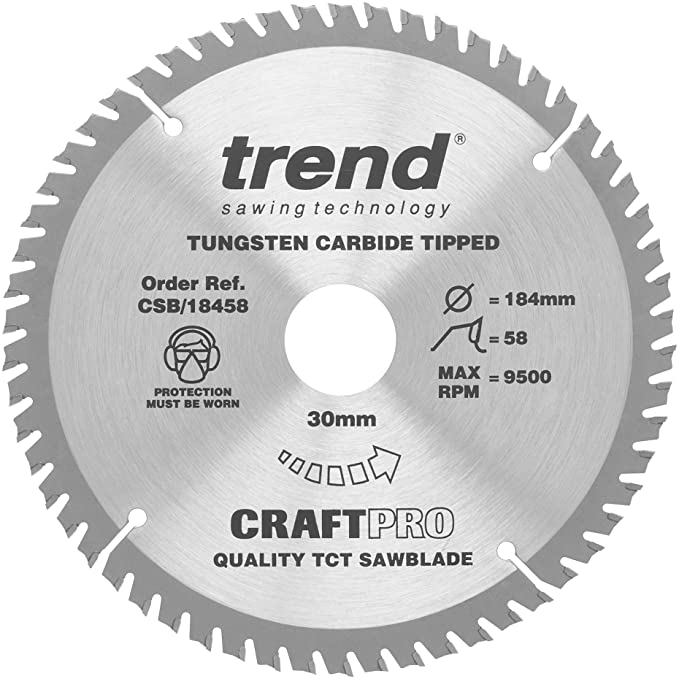 HJÓLSAGARBLAÐ 184X2.6X30MM T58