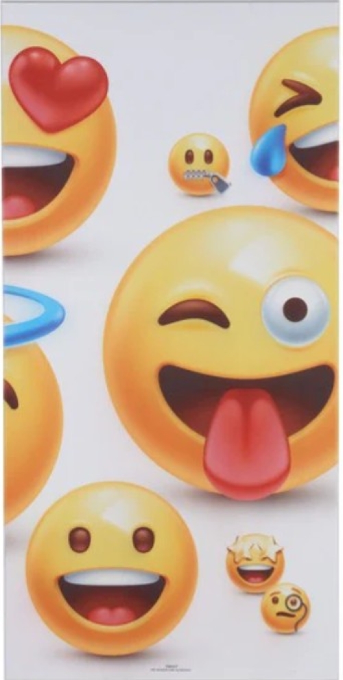 Hljóðdempandi mynd Emoji III  9x600x1200mm L.grátt