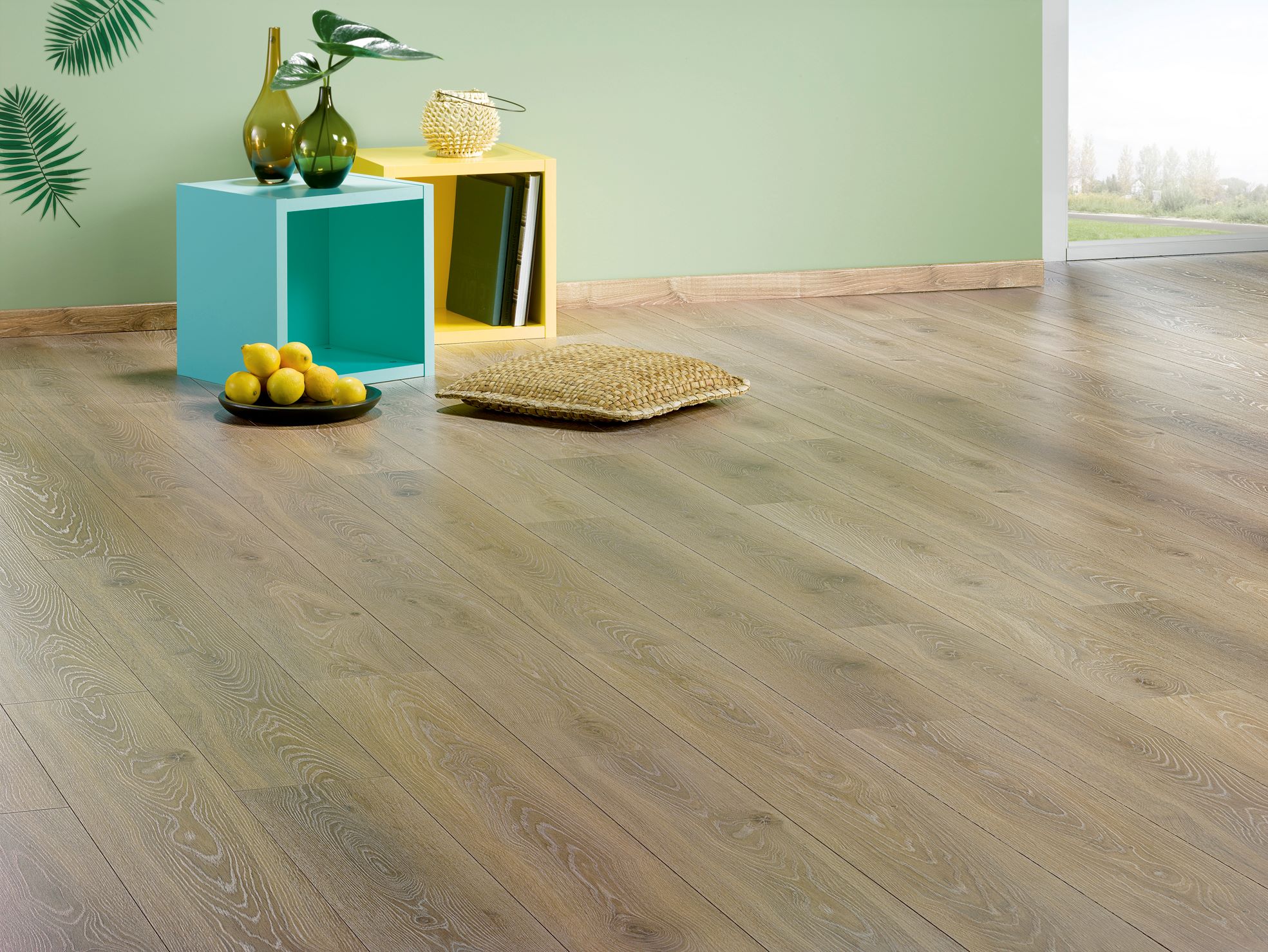 Harðparket Taza Eik 8mm 1286x192 mm AC5-420