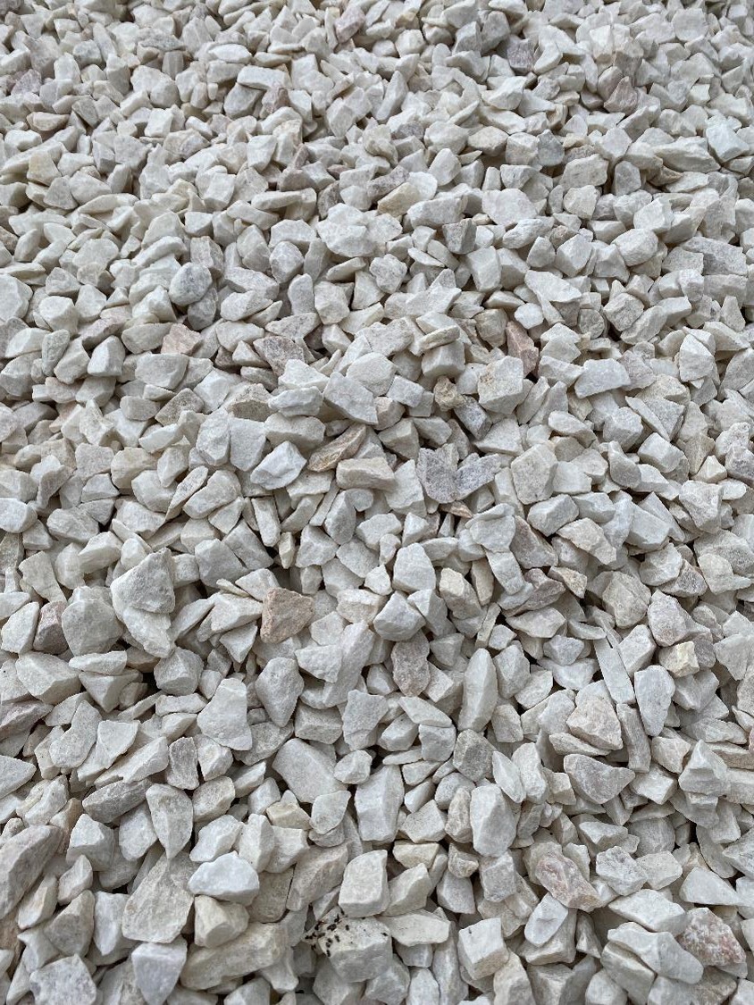 Skrautsteinar Cream 8-10mm 20kg