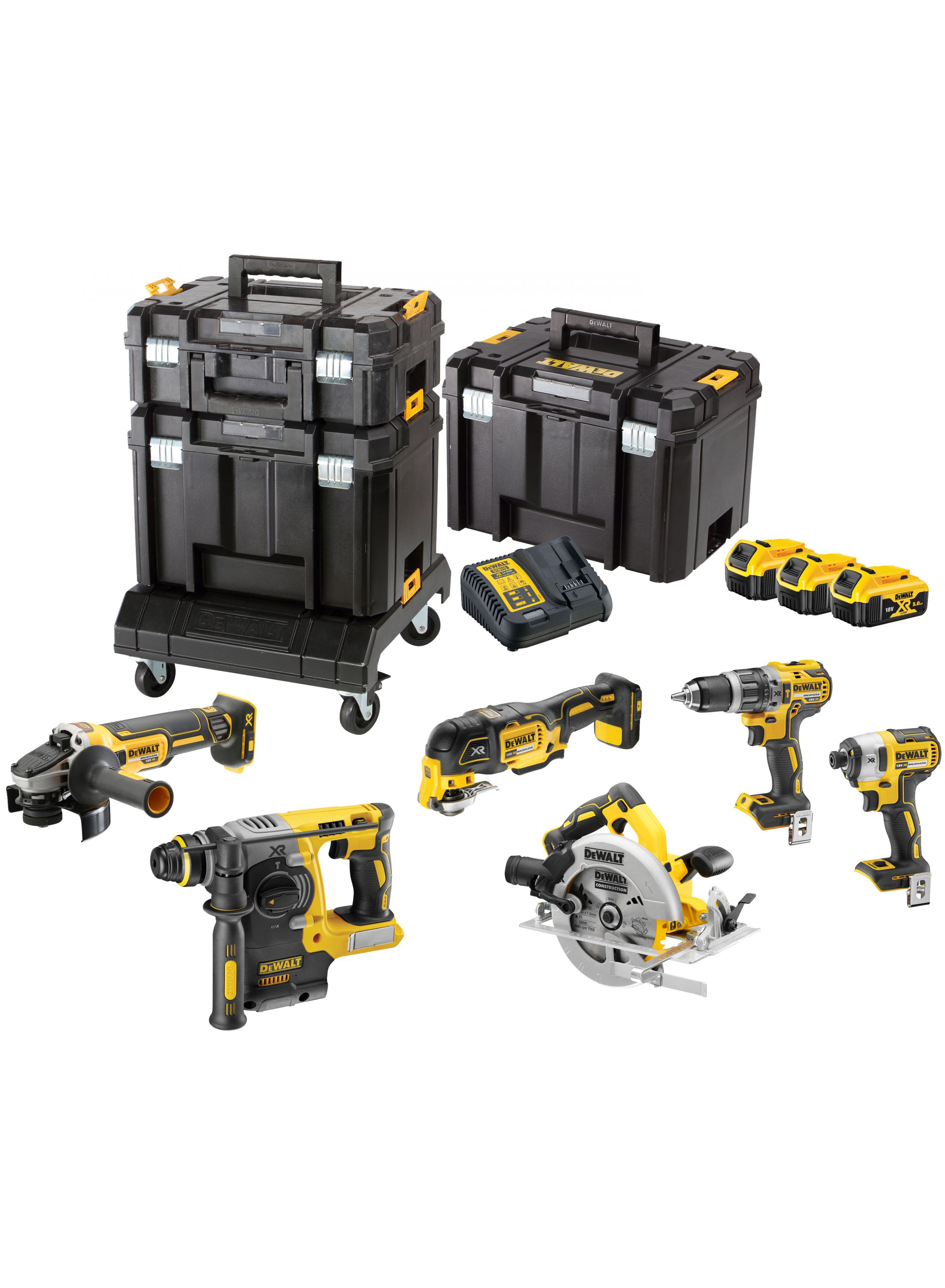 HLEÐSLUSETT 18V 6STK DeWalt DCK685P3T