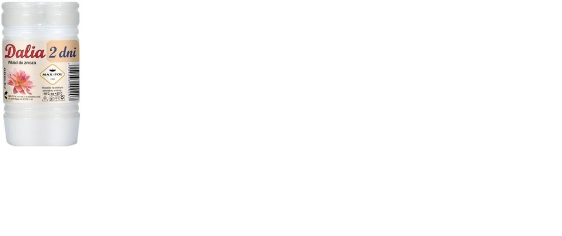 LUKS. Hvít Leiðiskerti án loks  2ja DAGA h10,9*5,6cm