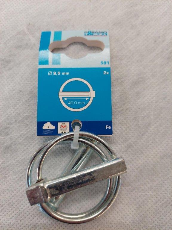 SPLITTI TRAKTORS 9.5X40MM (2) PÖSAMO