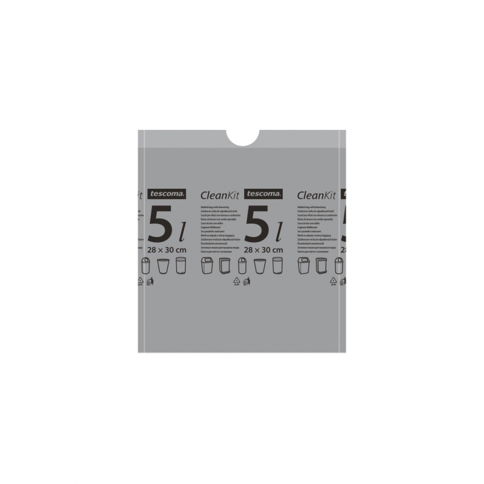 Ruslapokar m.bandi 5 l 15 stk