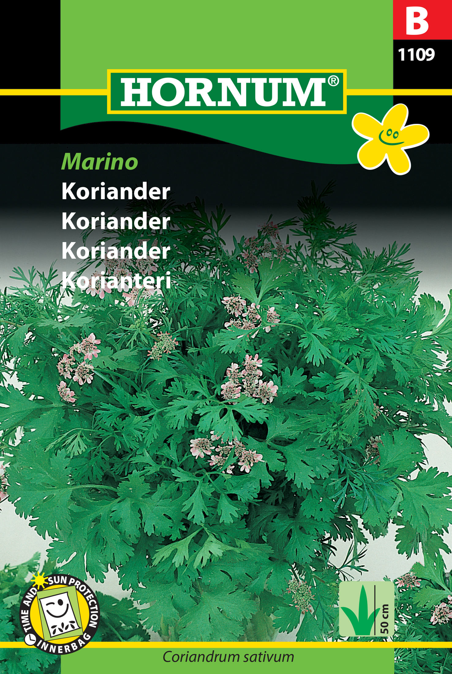 Fræ Kóríander Coriandrum sativum Marino