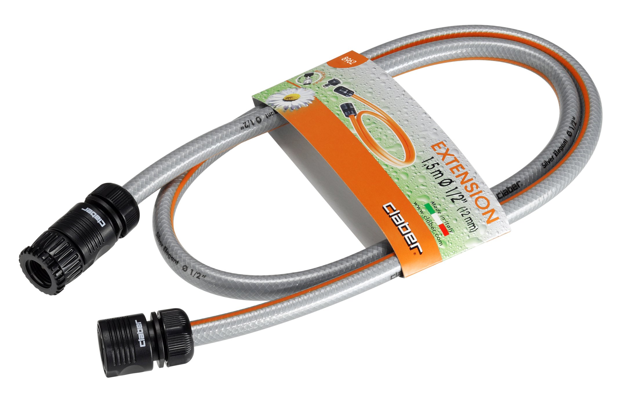 CLABER SLANGA 8962 1.5M Á SLÖNGUHJÓL