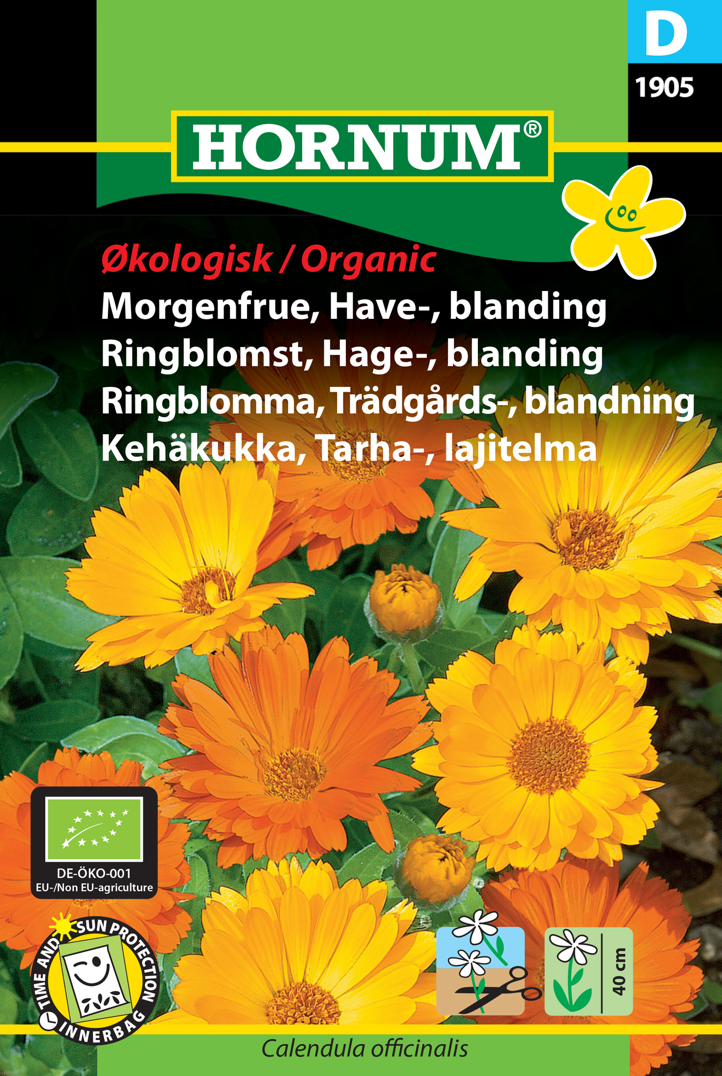 Fræ Morgunfrú Calendula officinalis lífrænt