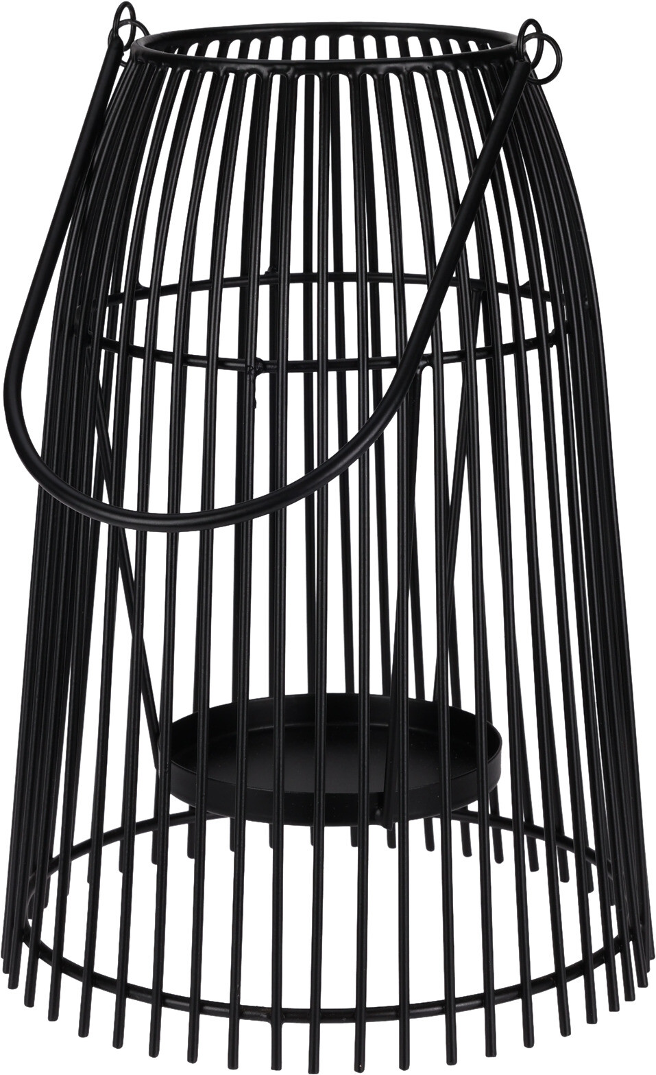 Lukt með haldi svört 20*20*h29cm