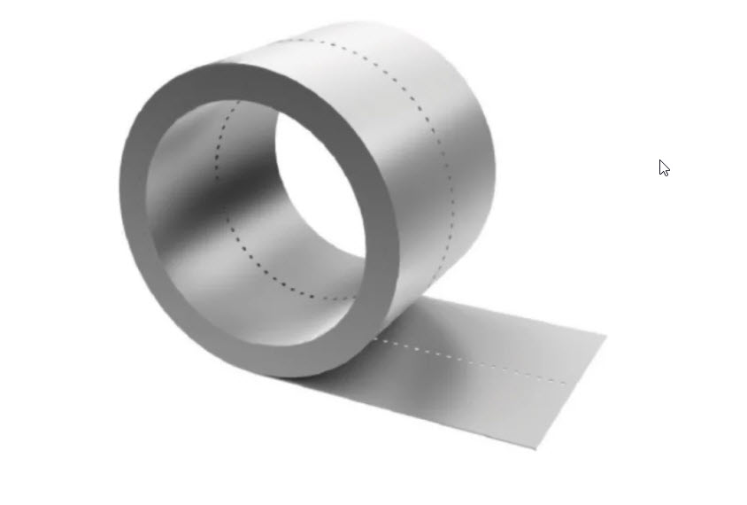 GIPSGRÁÐUHORN 100MMVBA*25M Á RÚLLU