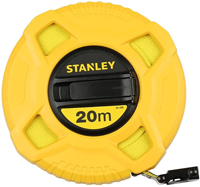 Málband 20m Stanley Fiber lokað 0-34-296