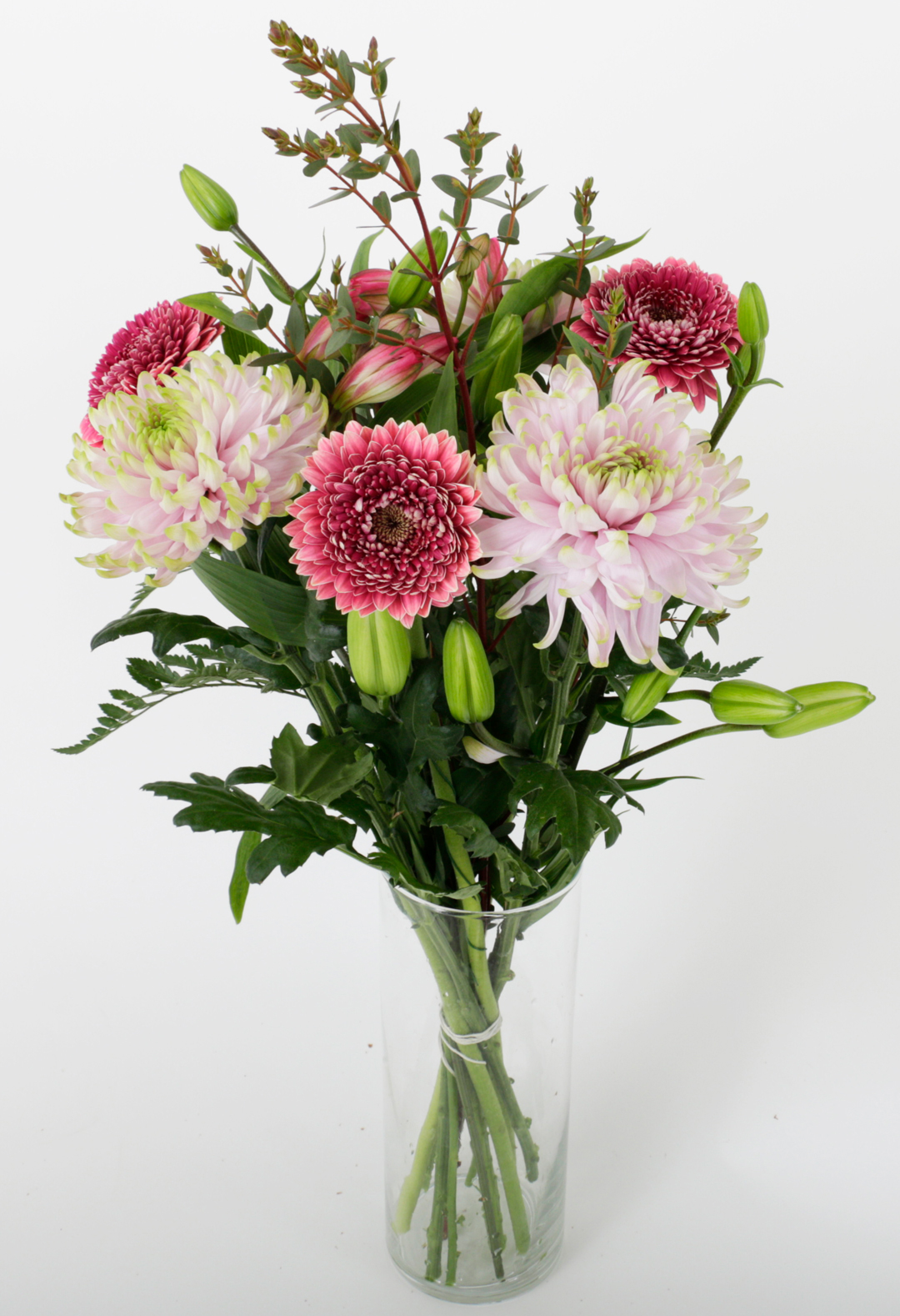 Blandaður blómvöndur stór