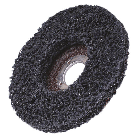 Flókaskífa 125x22mm Svört