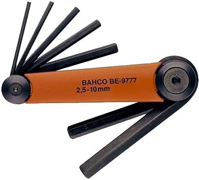 SEXKANTASETT BAHCO BE-9777 7STK 2,5X10MM