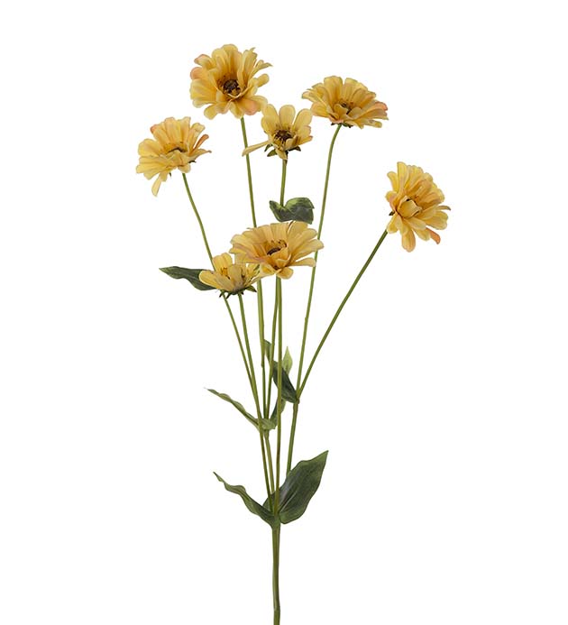 Gervi Zinnia 90cm gul