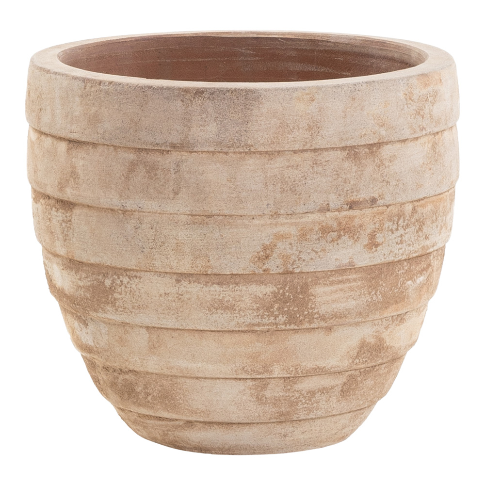 Pottur Antik 13*h11cm mocca terra