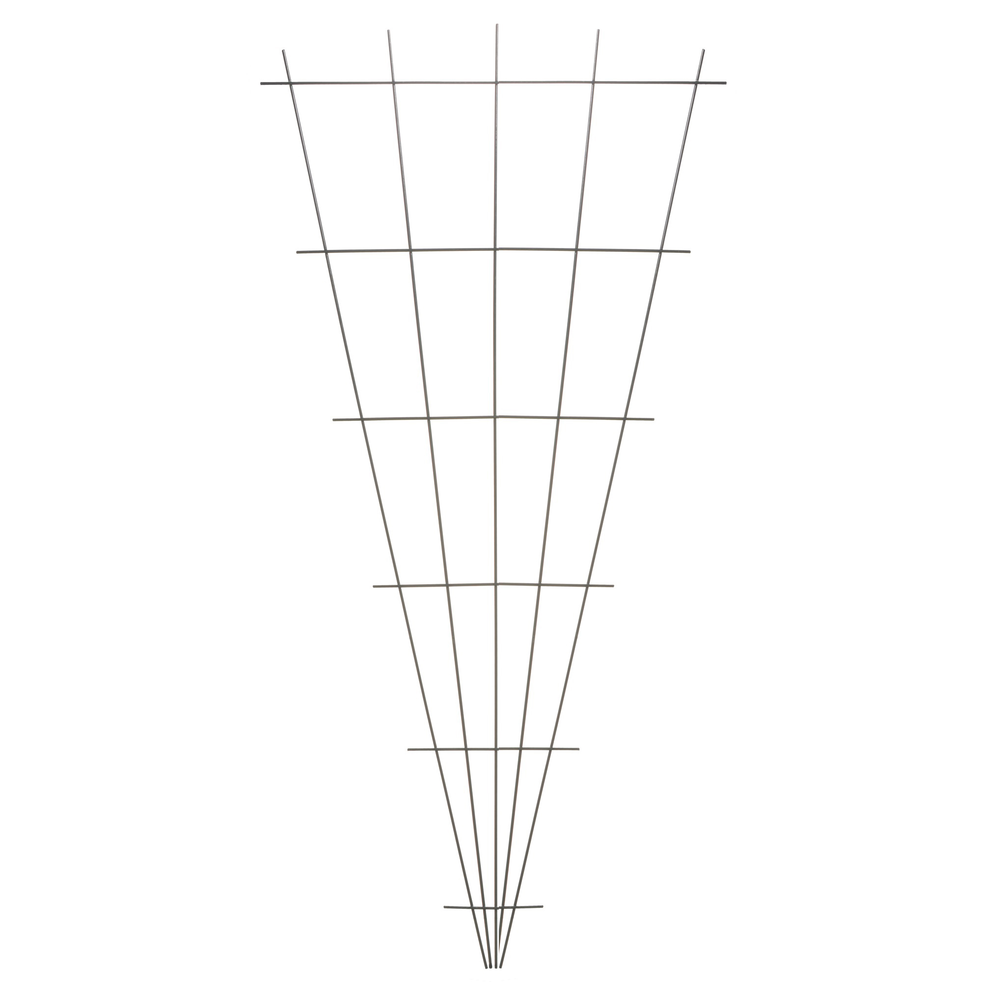 Klifurgrind græn járn V-laga 150*5-75cm