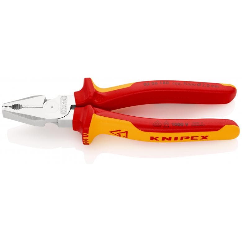 KNIPEX FLATKJAFTA 180mm VDE 02 06 180