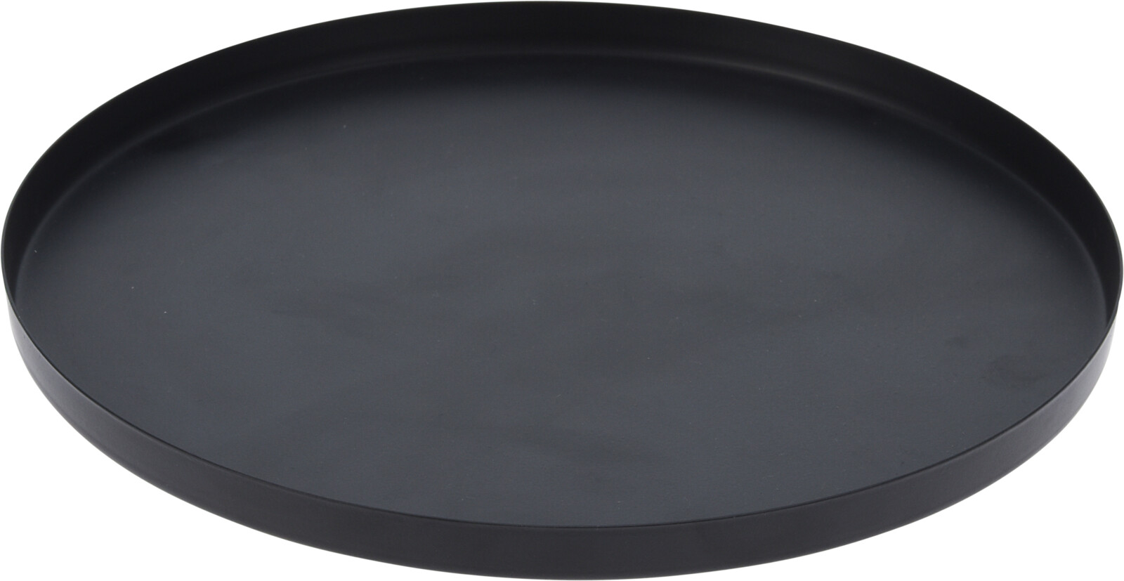 Plati svartur úr carbon steel 21,5cm