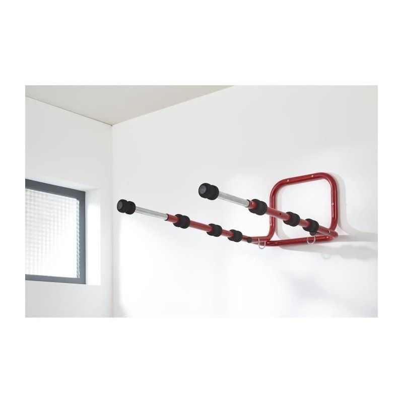 Reiðhjóla veggfesting fyrir 4 hjól