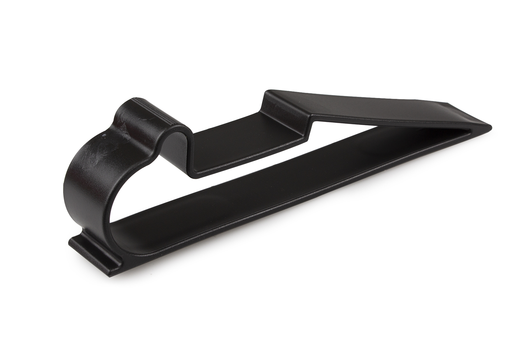 Hurðastoppari plast svartur F/45 mm hurðir max