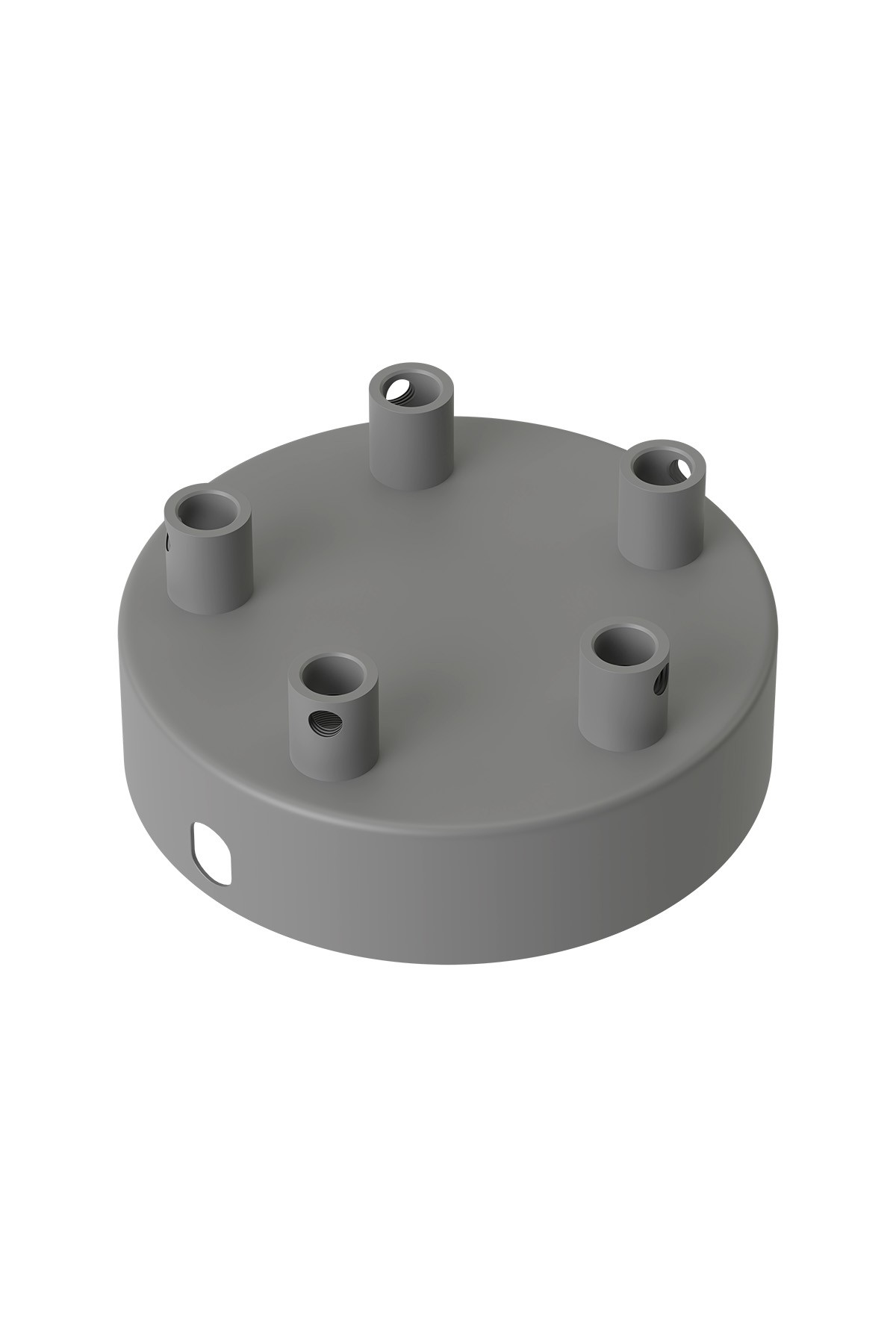 Calex baldakin málm 100mm, 5 úrtök, steypugrátt