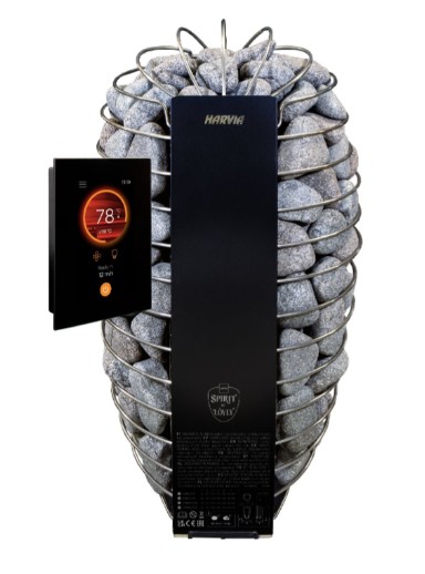 Harvia saunaofn Spirit SP90E 9,0KW black