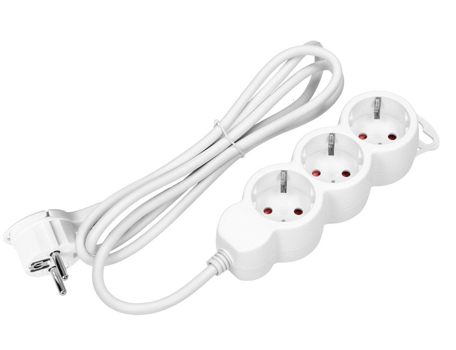 FJÖLTENGI 3F HVÍT 1,5M ÁN ROFA ES-4/W/1,5  VIRONE