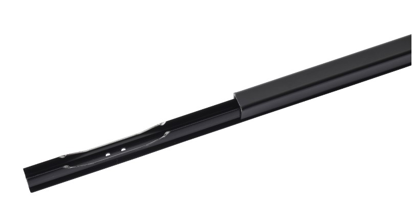 LÍMLISTI SVARTUR M.LOKI 601018 3-6MM LENGD 2,1M, STYKKJAVERÐ