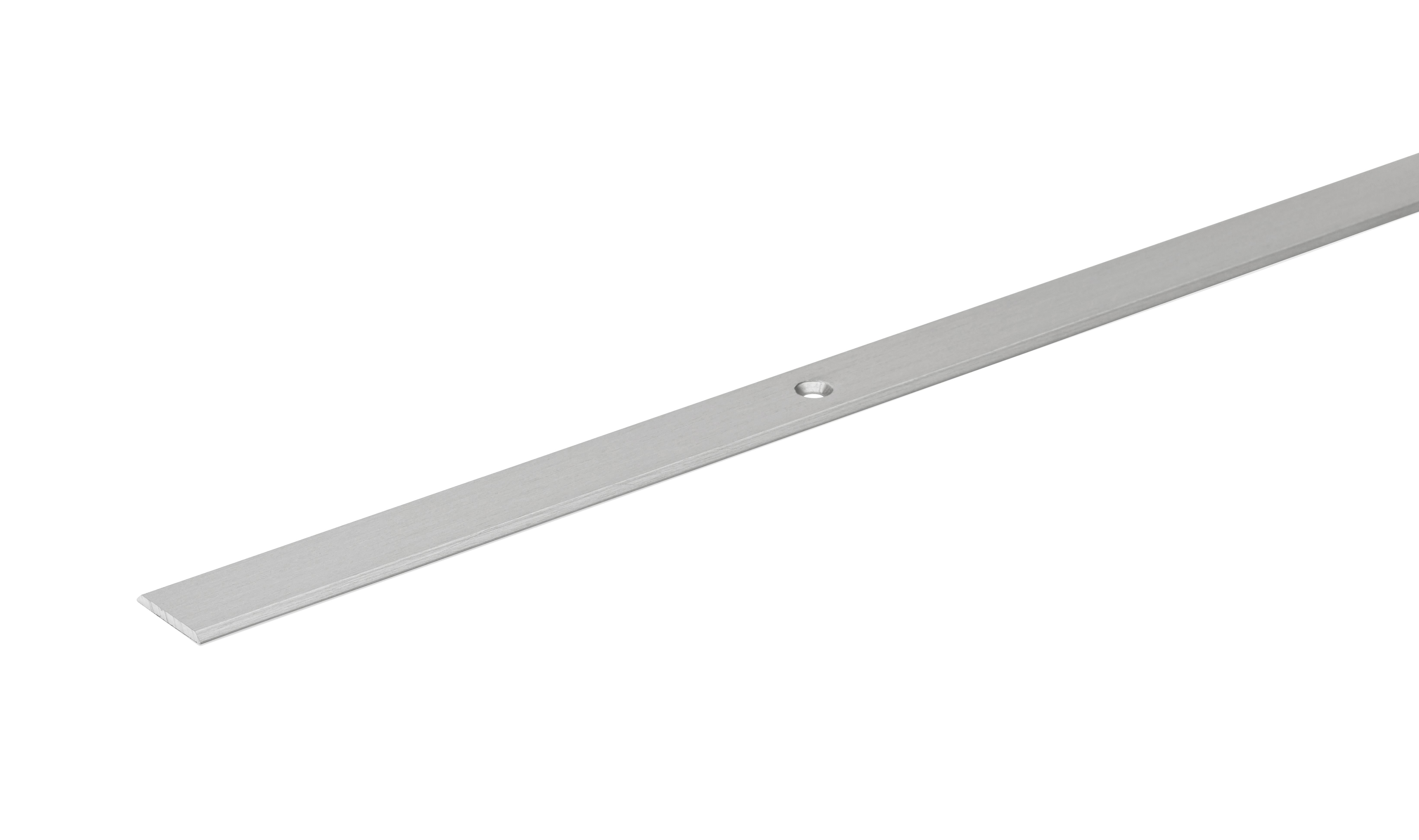 Frágangslisti Tröppulisti 200cm L, 2cm B, Burstað stál