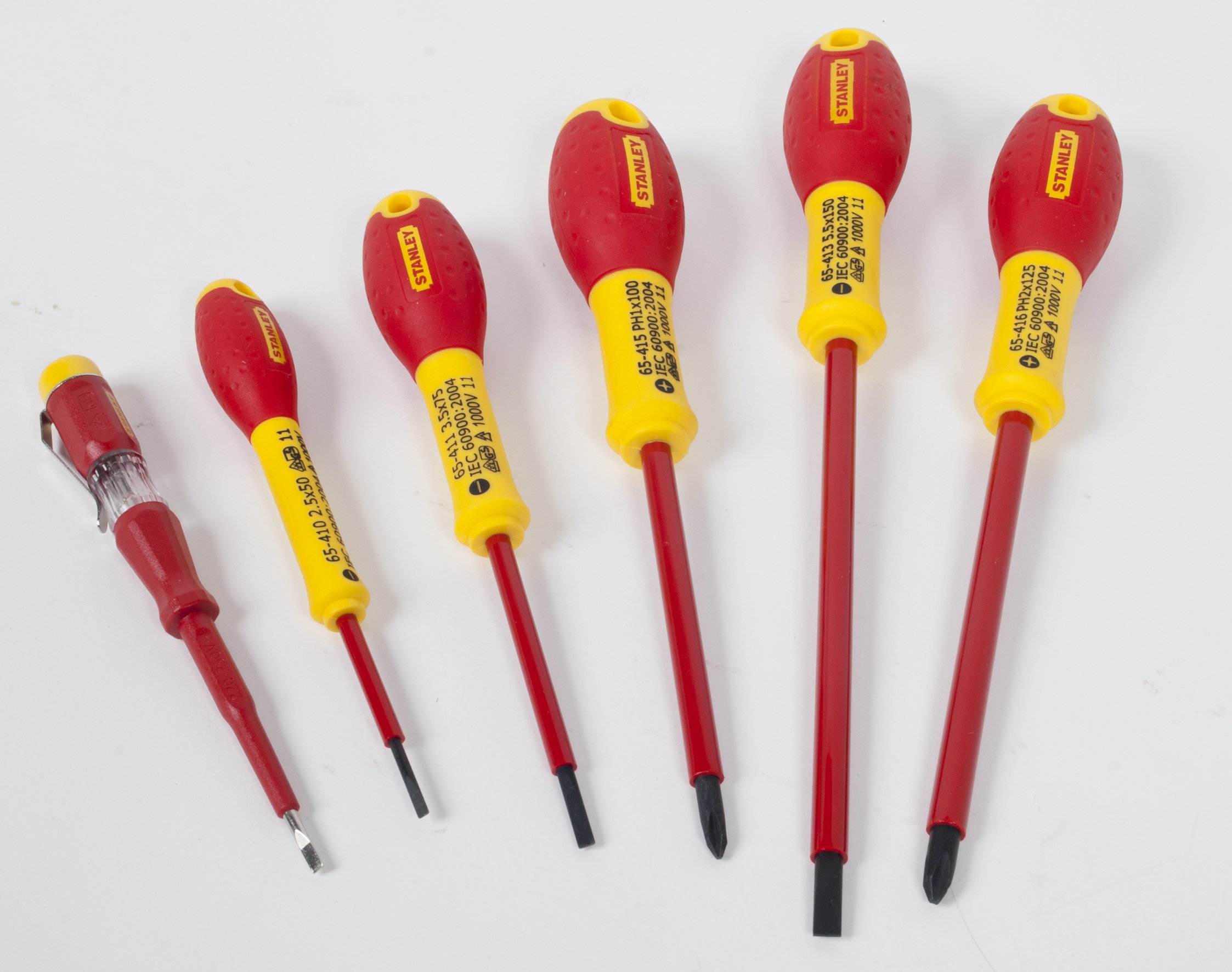 Skrúfjárnasett Stanley 6 stk.