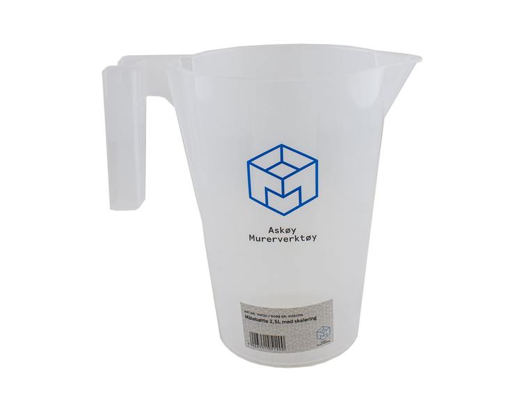 Mælikanna plast 2,5L