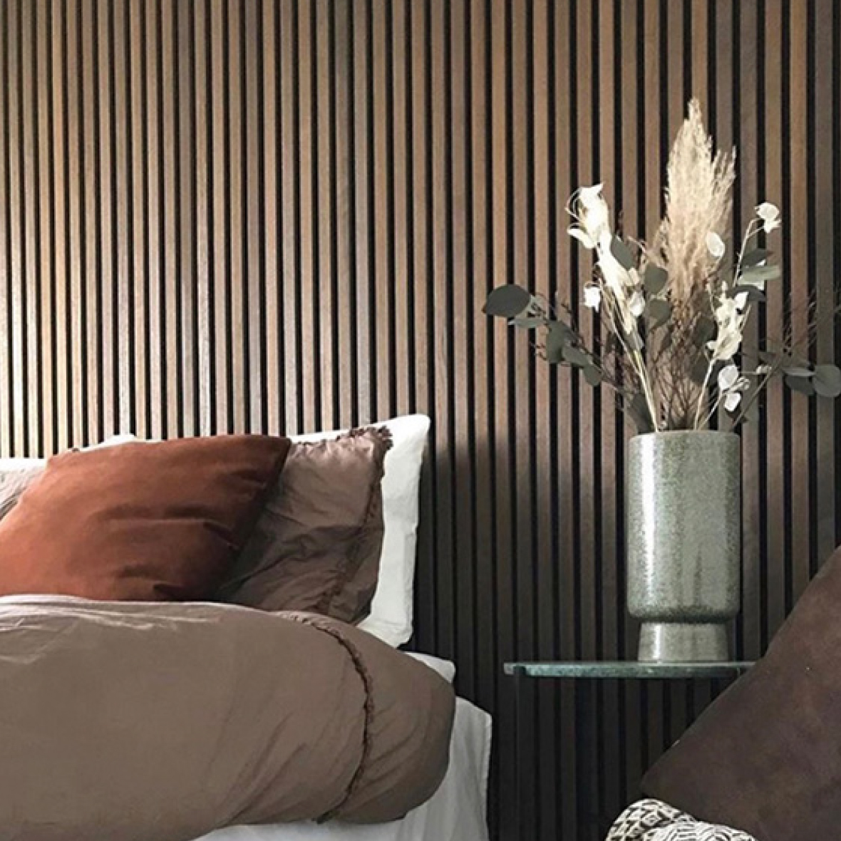 Hljóðdempandi plata Eik 22x605x2440 mm