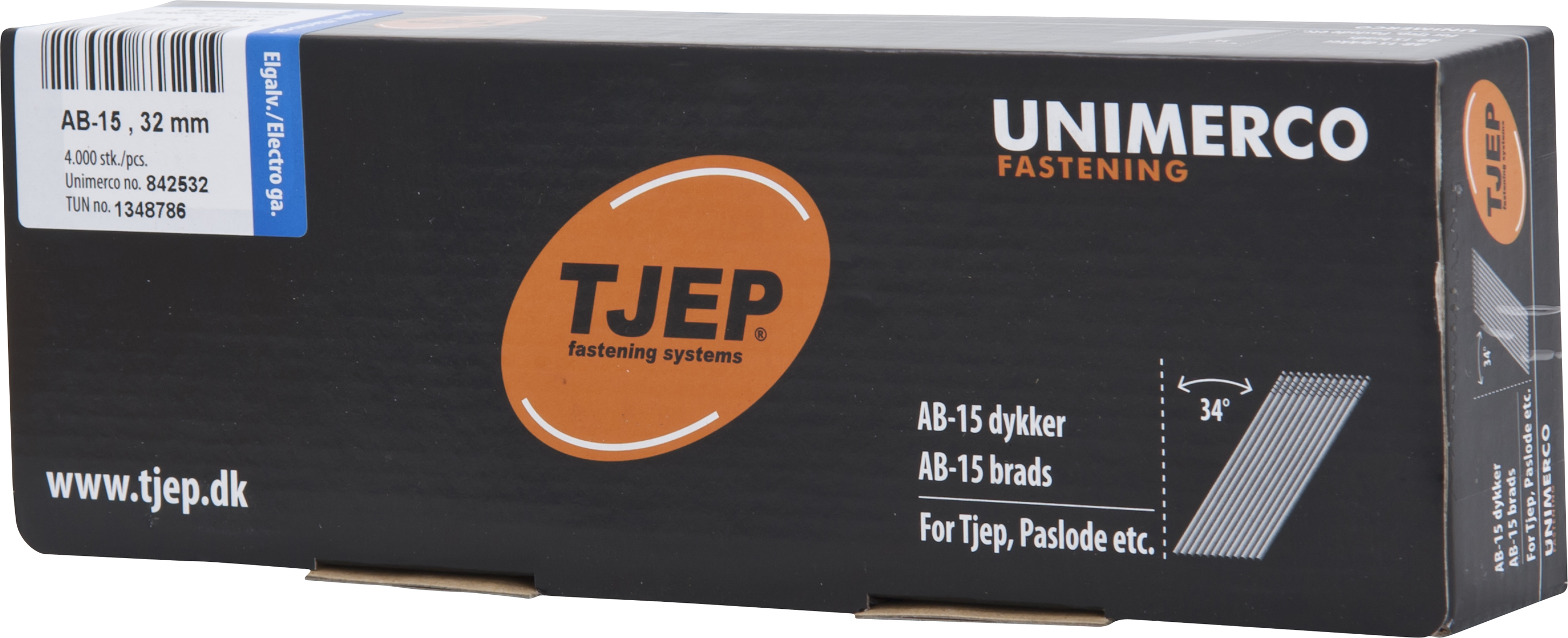SAUMUR TJEP AB-15 -34° 32MM 4000STK  842532