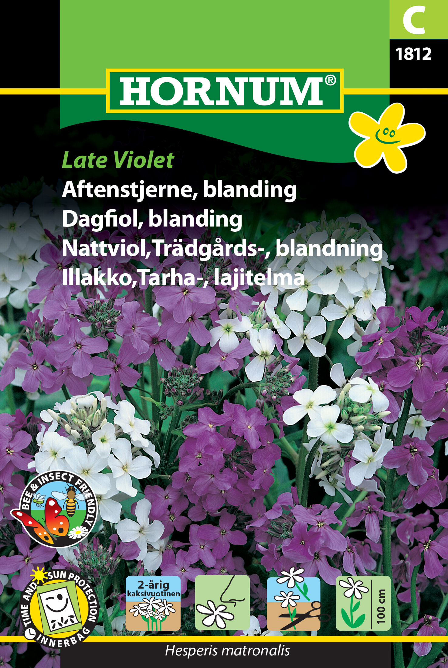 Fræ Næturfjóla Hesperis matronalis Late Violet