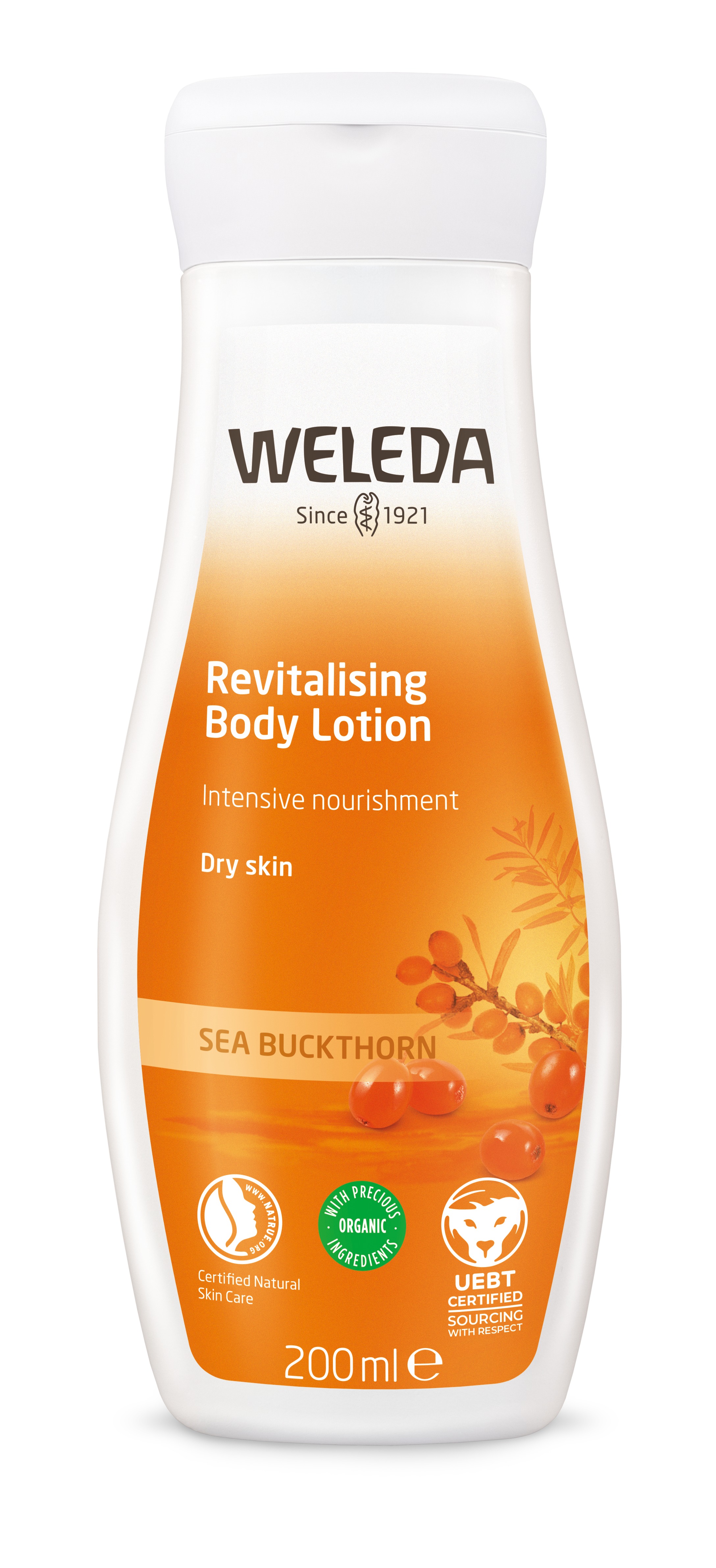 Weleda hafþyrnis rakakrem/body lotion 200ml.