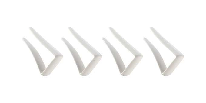 Borðdúkaklemmur 4 stk