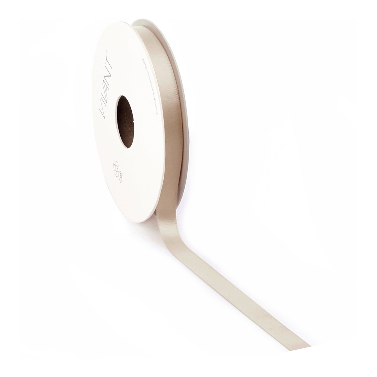 Borði satin 10mm*25m sand