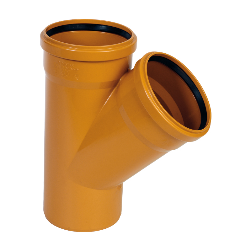 PVC GREIN 200/160MM 45°