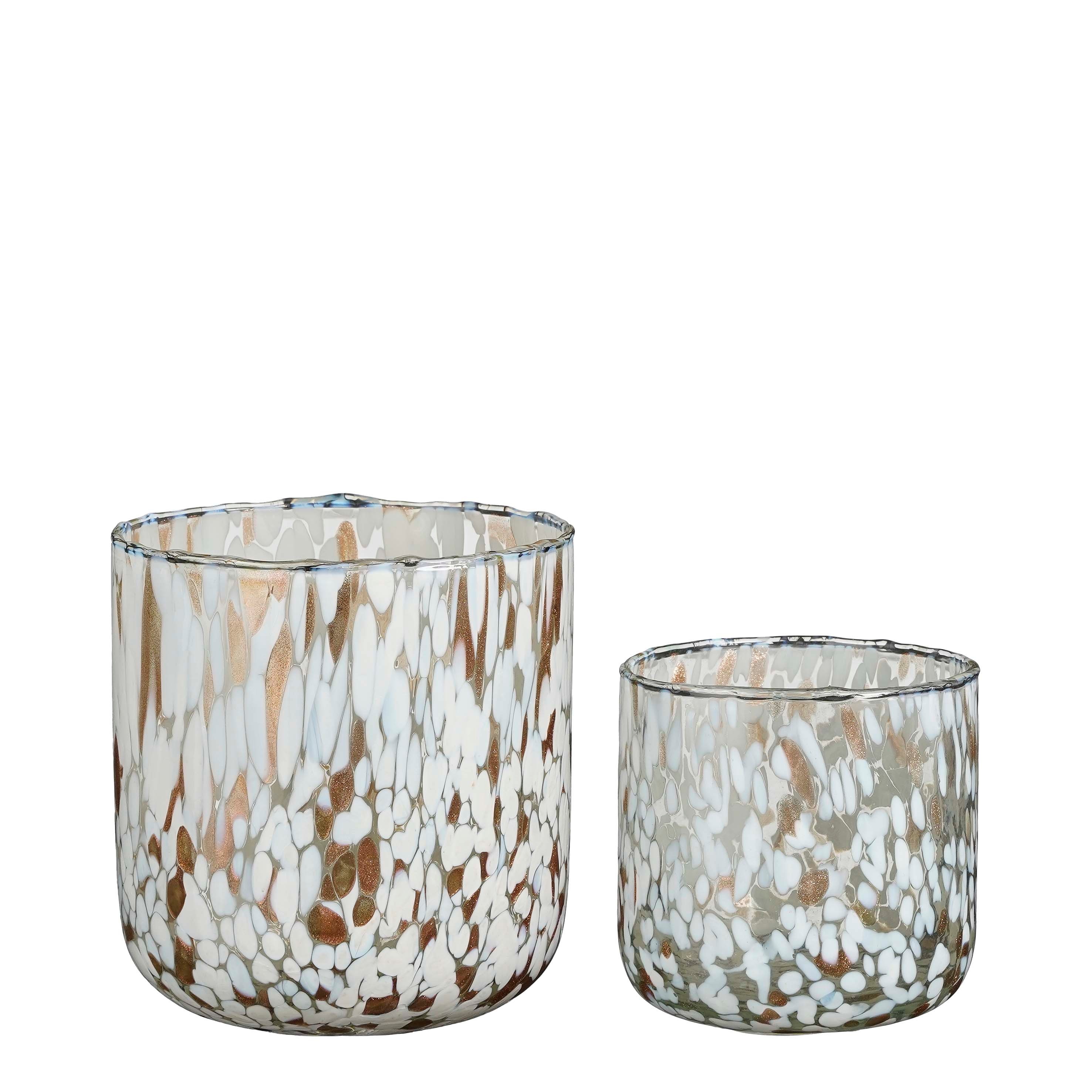 Kertastjaki f/teljós 14*h15cm stærrra