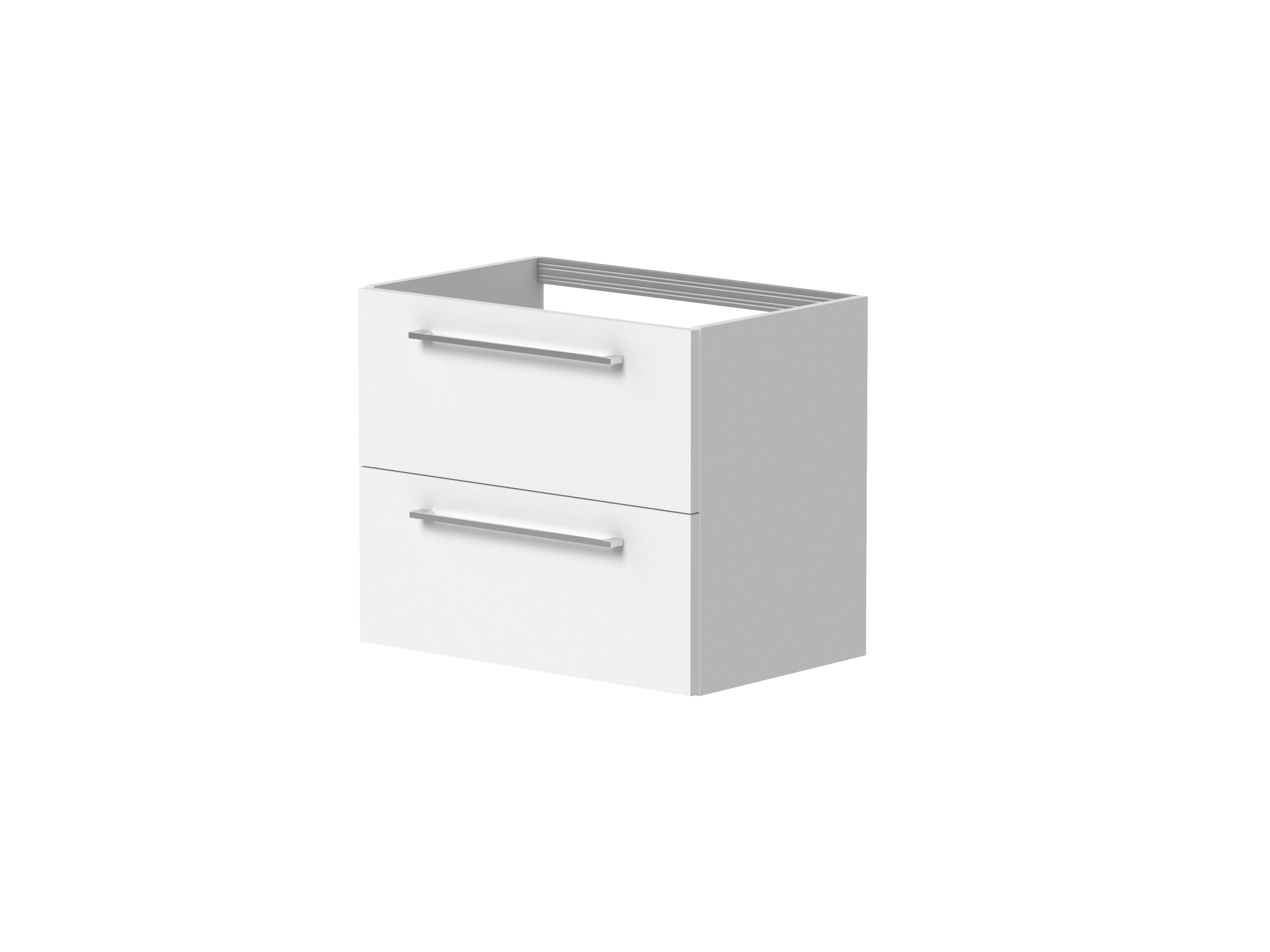 Vaskaskápur DUET hvítur 49x38 BU/5-2DR/D1