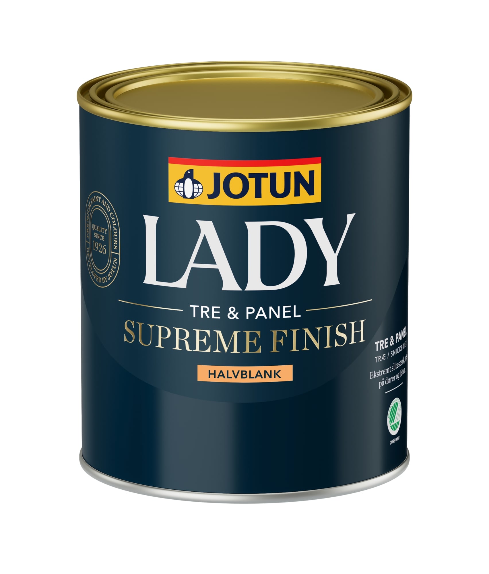 Lady Supreme Finish Halvblank hvítt 0,68 ltr