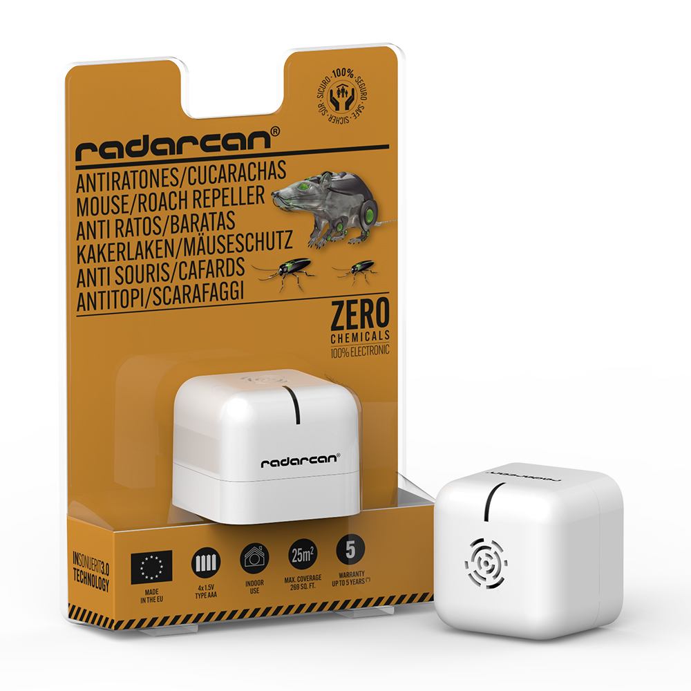 Músafæla- og kakkalakkafæla 4*AAA