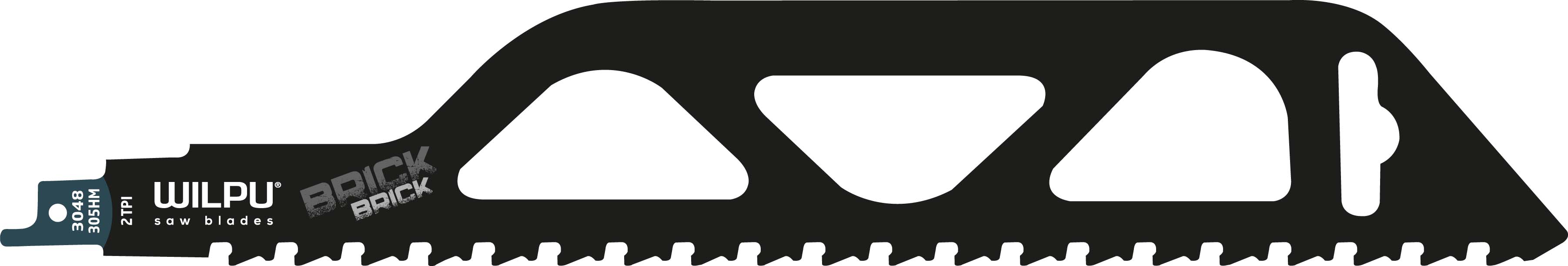 SVERÐSAGARBLAÐ 3048/305 - 305MM -  LÉTTSTEYPU - 1STK - WILPU