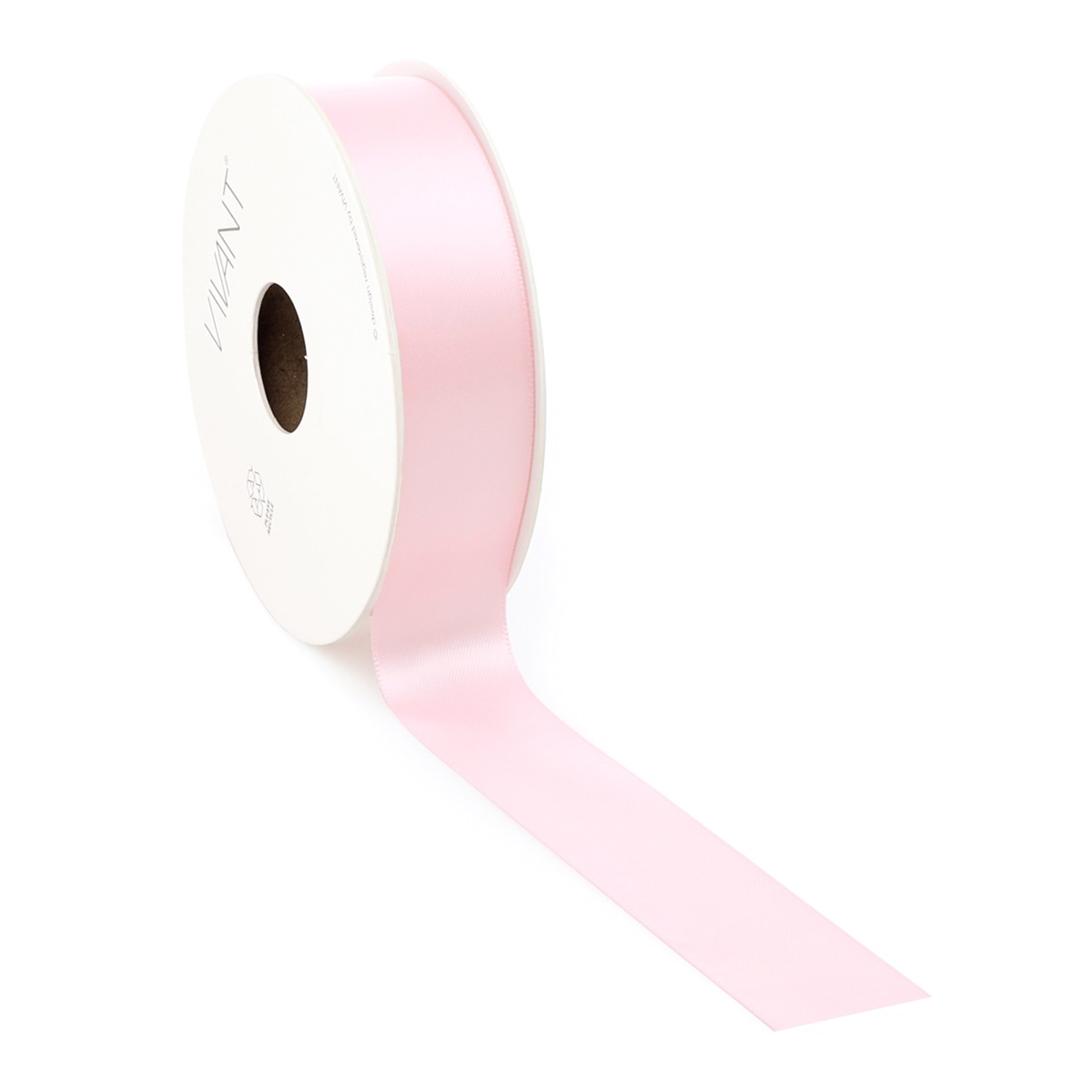 Borði satin 25mm*25m light rose