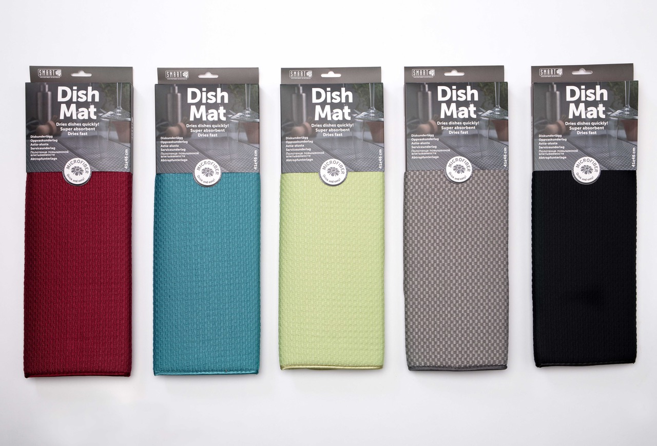 Undirlag fyrir uppþvott 46*41 sm, grátt