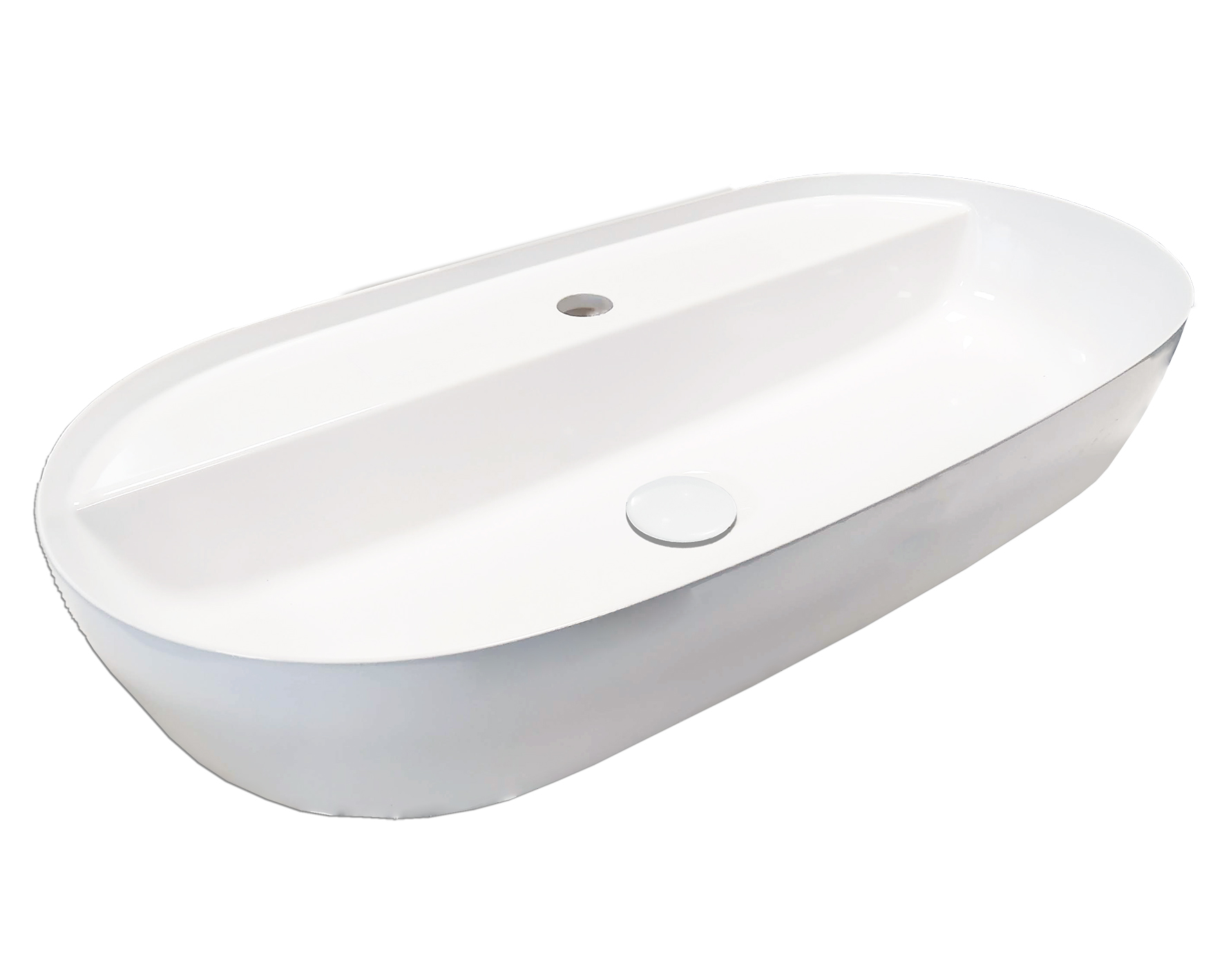 Borðhandlaug Hatria 75x38 hvít