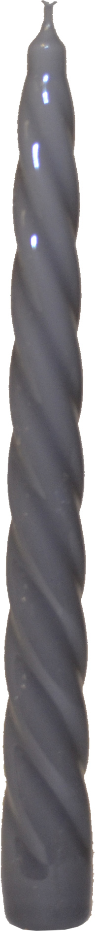 Stjakakerti Adpal snúið 23cm grátt lakkað