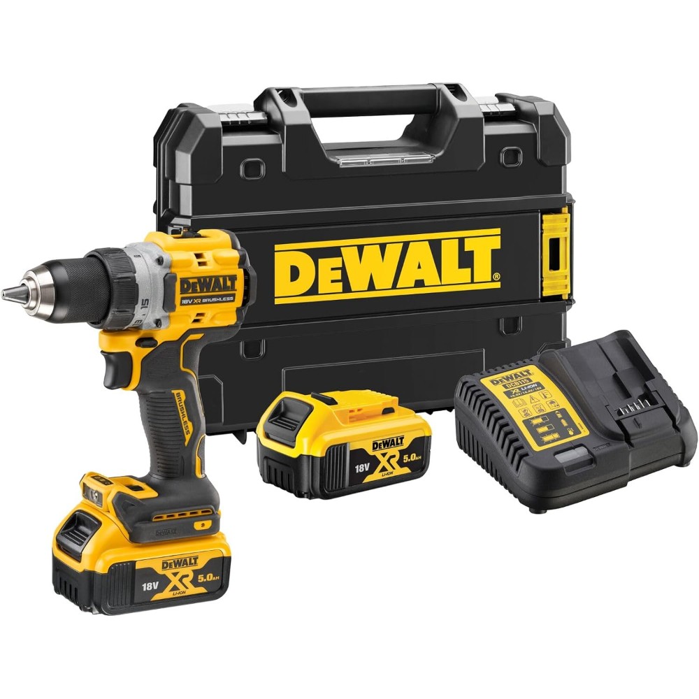 Borvél 18V 83Nm Dewalt DCD800P2T 2x5.0Ah