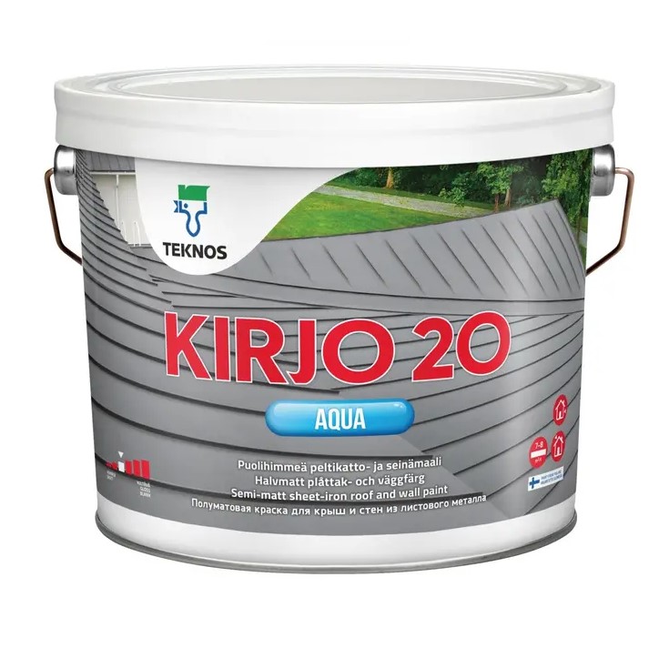 Teknos Kirjo Aqua 20 stofn 3 2,7 L